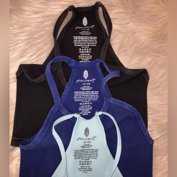 *please read* Free People Movement Happiness Runs Crop Tank BUNDLE OF 3 XS/S - Picture 3 of 17